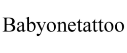 BABYONETATTOO trademark