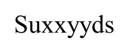 SUXXYYDS trademark