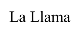 LA LLAMA trademark