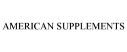 AMERICAN SUPPLEMENTS trademark
