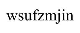 WSUFZMJIN trademark