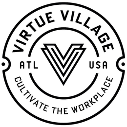 VIRTUE VILLAGE ATL USA CULTIVATE THE WORKPLACE trademark