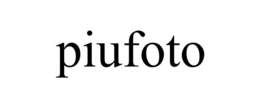 PIUFOTO trademark