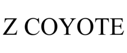 Z COYOTE trademark