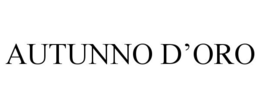 AUTUNNO D'ORO trademark