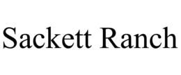 SACKETT RANCH trademark