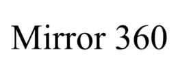MIRROR 360 trademark
