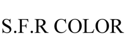 S.F.R COLOR trademark