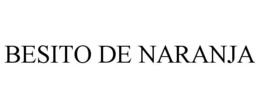BESITO DE NARANJA trademark