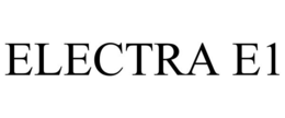 ELECTRA E1 trademark