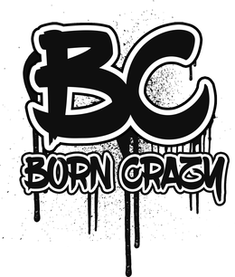 BC BORN CRAZY trademark