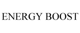 ENERGY BOOST trademark