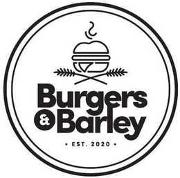 BURGERS & BARLEY ·  EST. 2020 · trademark
