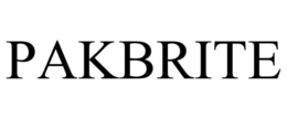 PAKBRITE trademark