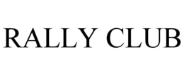 RALLY CLUB trademark