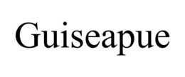 GUISEAPUE trademark