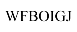 WFBOIGJ trademark