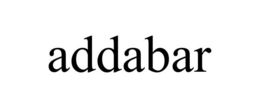 ADDABAR trademark