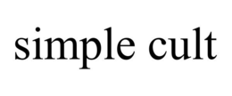 SIMPLE CULT trademark