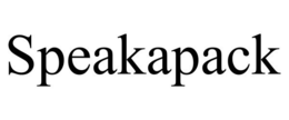 SPEAKAPACK trademark