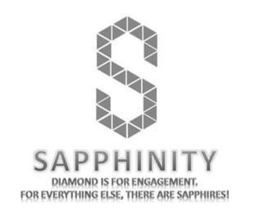S SAPPHINITY DIAMOND IS FOR ENGAGEMENT. FOR EVERYTHING ELSE, THERE ARE SAPPHIRES! trademark
