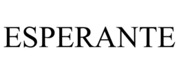 ESPERANTE trademark