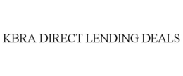 KBRA DIRECT LENDING DEALS trademark