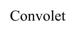 CONVOLET trademark