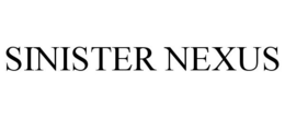 SINISTER NEXUS trademark