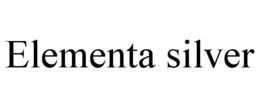 ELEMENTA SILVER trademark