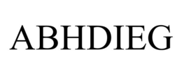 ABHDIEG trademark