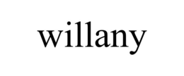 WILLANY trademark