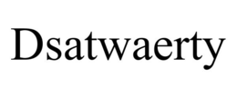 DSATWAERTY trademark