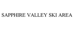 SAPPHIRE VALLEY SKI AREA trademark
