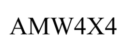 AMW4X4 trademark