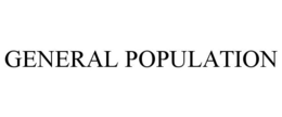 GENERAL POPULATION trademark