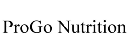 PROGO NUTRITION trademark