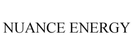 NUANCE ENERGY trademark