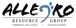 ALLEGRO RESOURCE GROUP COMMERCIAL REAL ESTATE · LOCATION SCIENCE trademark