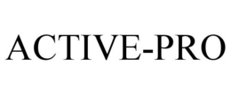 ACTIVE-PRO trademark