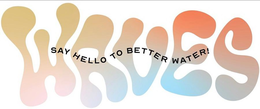 WAVES SAY HELLO TO BETTER WATER! trademark