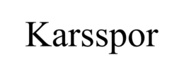 KARSSPOR trademark