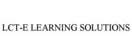 LCT-E LEARNING SOLUTIONS trademark