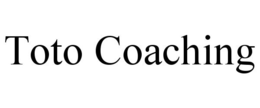 TOTO COACHING trademark