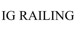 IG RAILING trademark