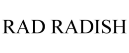 RAD RADISH trademark