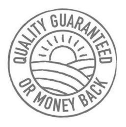 QUALITY GUARANTEED OR MONEY BACK trademark