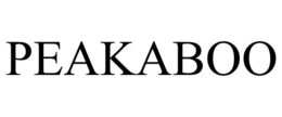 PEAKABOO trademark