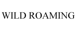 WILD ROAMING trademark