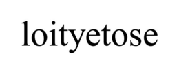 LOITYETOSE trademark